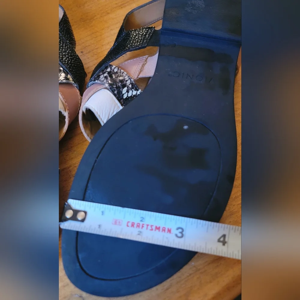 Vionic Citrine Kendra Leather Women's Slingback Sandals Sz 9 - Picture 11 of 14